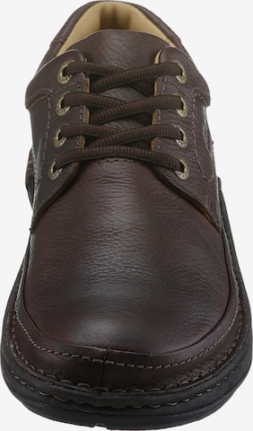 CLARKS Lace-Up Shoes 'Nature' in Brown