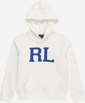 Polo Ralph Lauren Sweatshirt in White: front