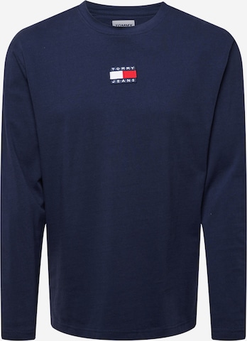 T-Shirt Tommy Jeans en bleu : devant