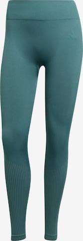ADIDAS PERFORMANCE Sports trousers 'Essentials' in Green: front