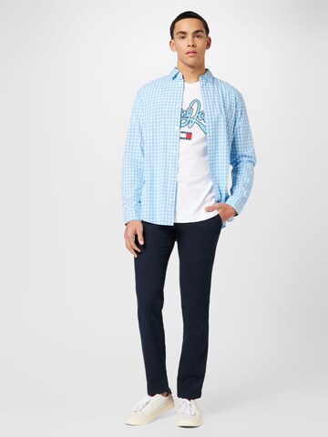 Tommy Jeans Shirt 'College' in Wit