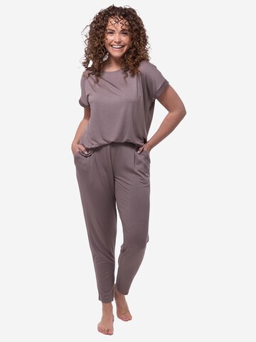 Mey Pajama 'Pure Chic' in Brown