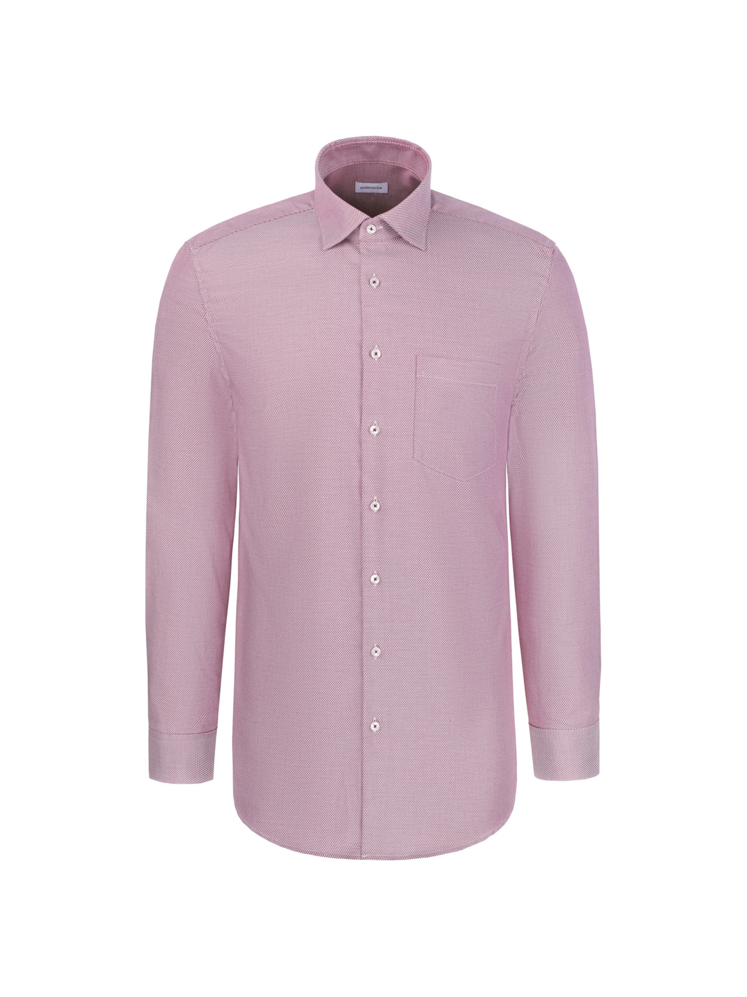 SEIDENSTICKER Regular fit Business shirt in Pink: front