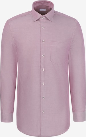 SEIDENSTICKER Regular Fit Businesshemd in Pink: Vorderseite