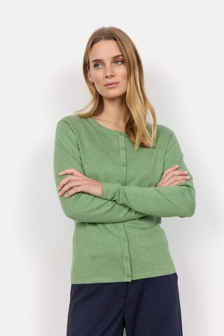 Cardigan 'DOLLIE' Soyaconcept en vert : devant