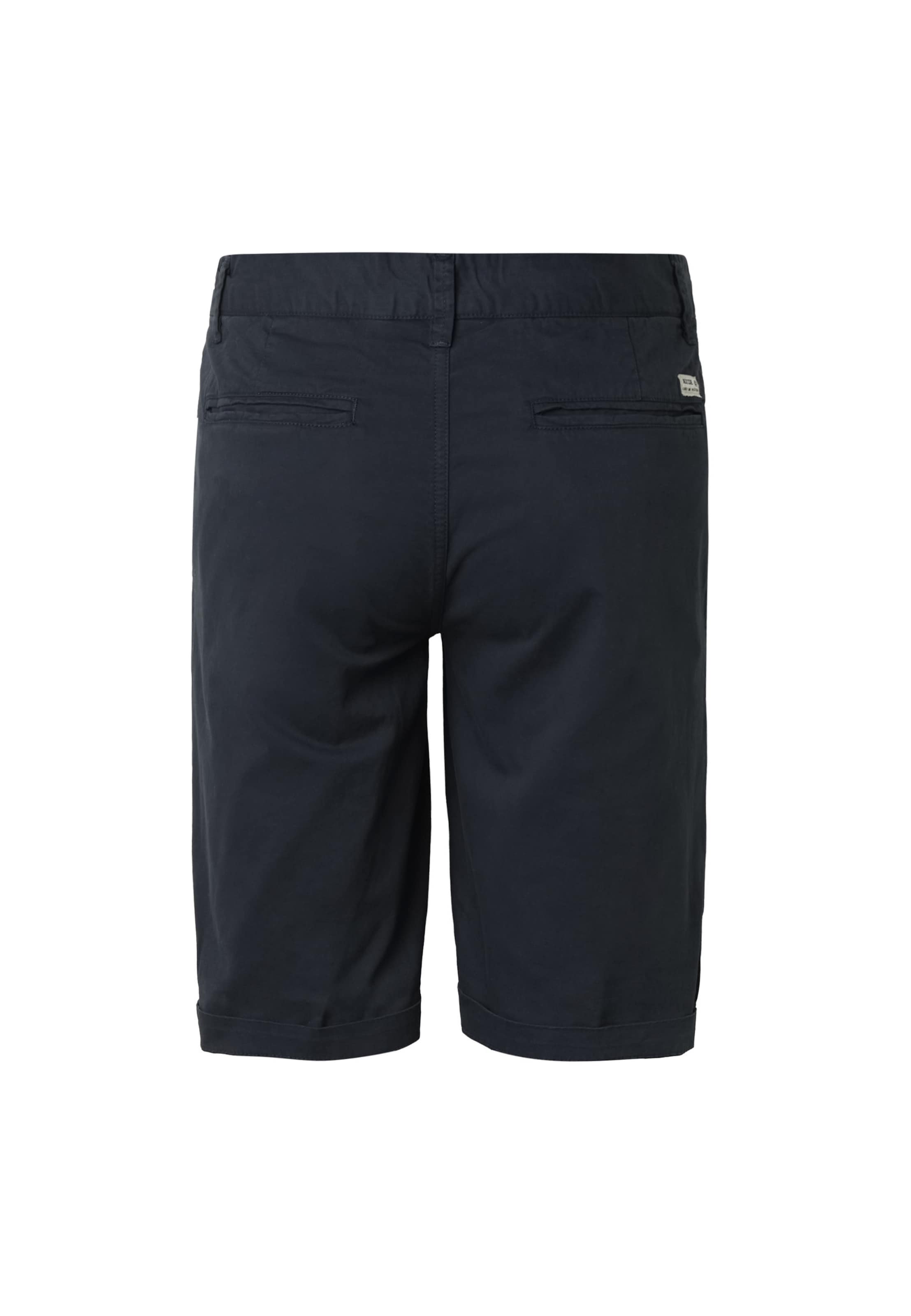 INDICODE JEANS Normalny krój Chinosy 'Canva' w kolorze niebieski