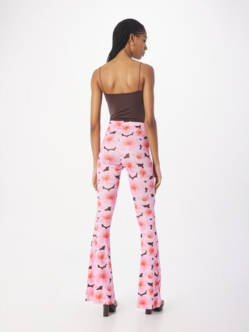 CATWALK JUNKIE Flared Broek in Roze