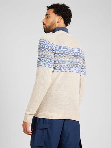 BRAVE SOUL Sweter w kolorze beżowy