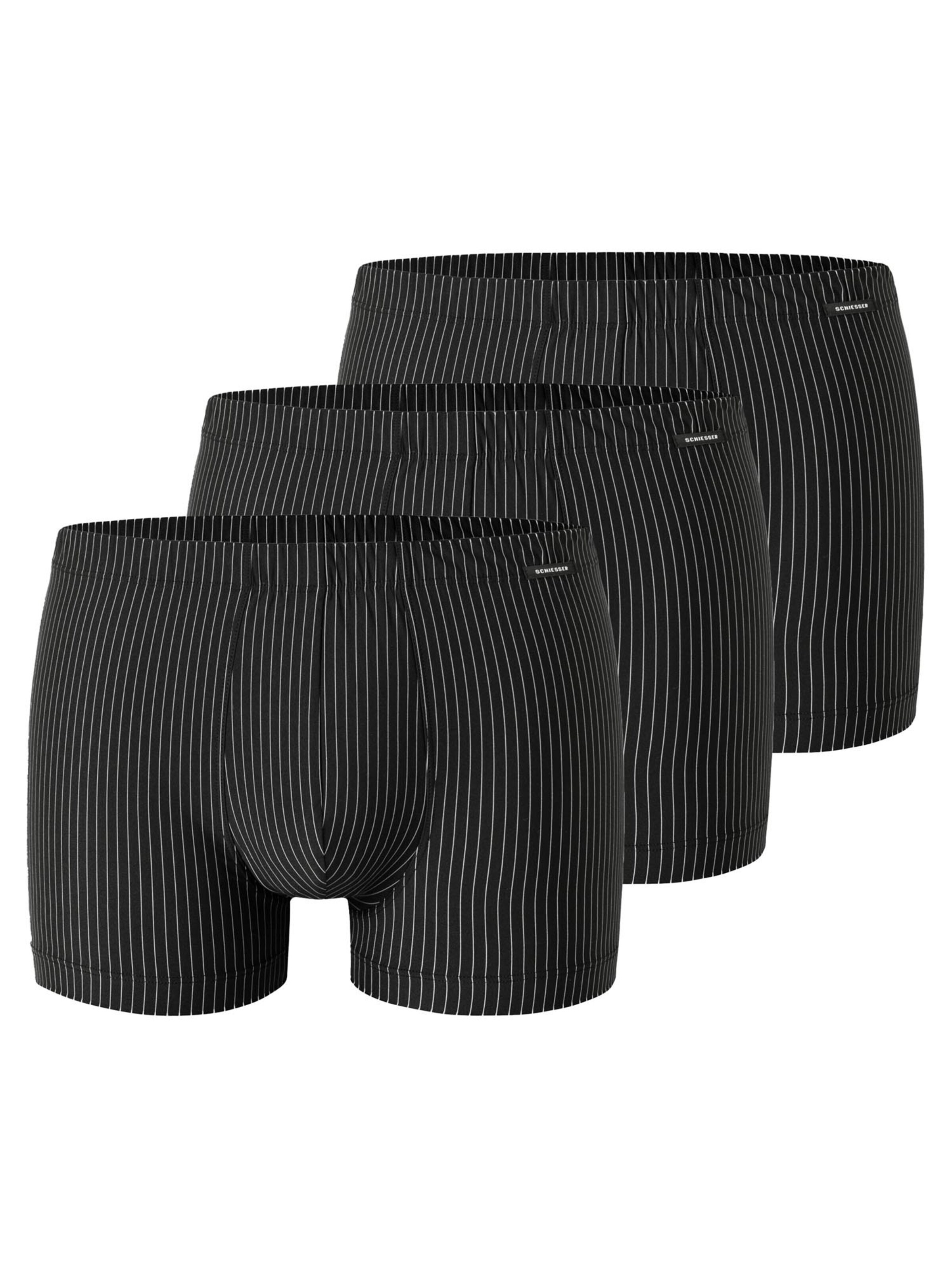 SCHIESSER Boxershorts 'Pure Micro' in XXL in de kleur Zwart, Productweergave