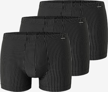SCHIESSER Boxer shorts 'Pure Micro' in Black: front