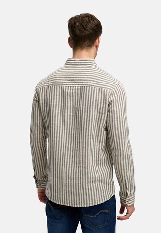 INDICODE JEANS Regular fit Overhemd 'Terra' in Blauw