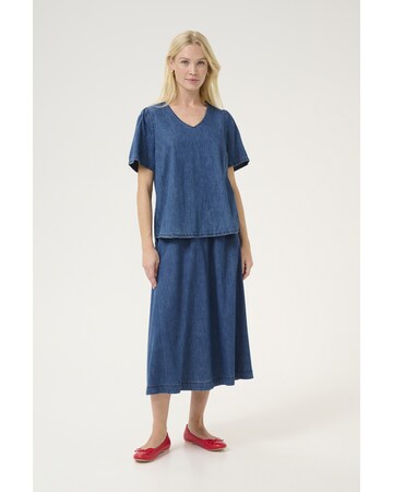 CULTURE Bluse 'Livie' in Blau