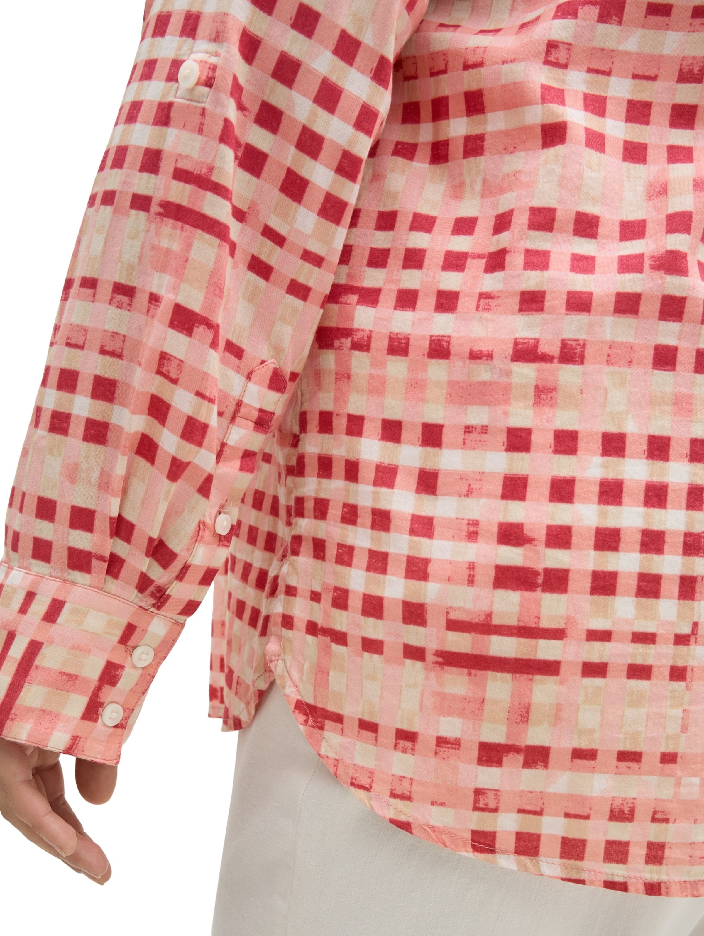 Tom Tailor Women + Blouse in Rood