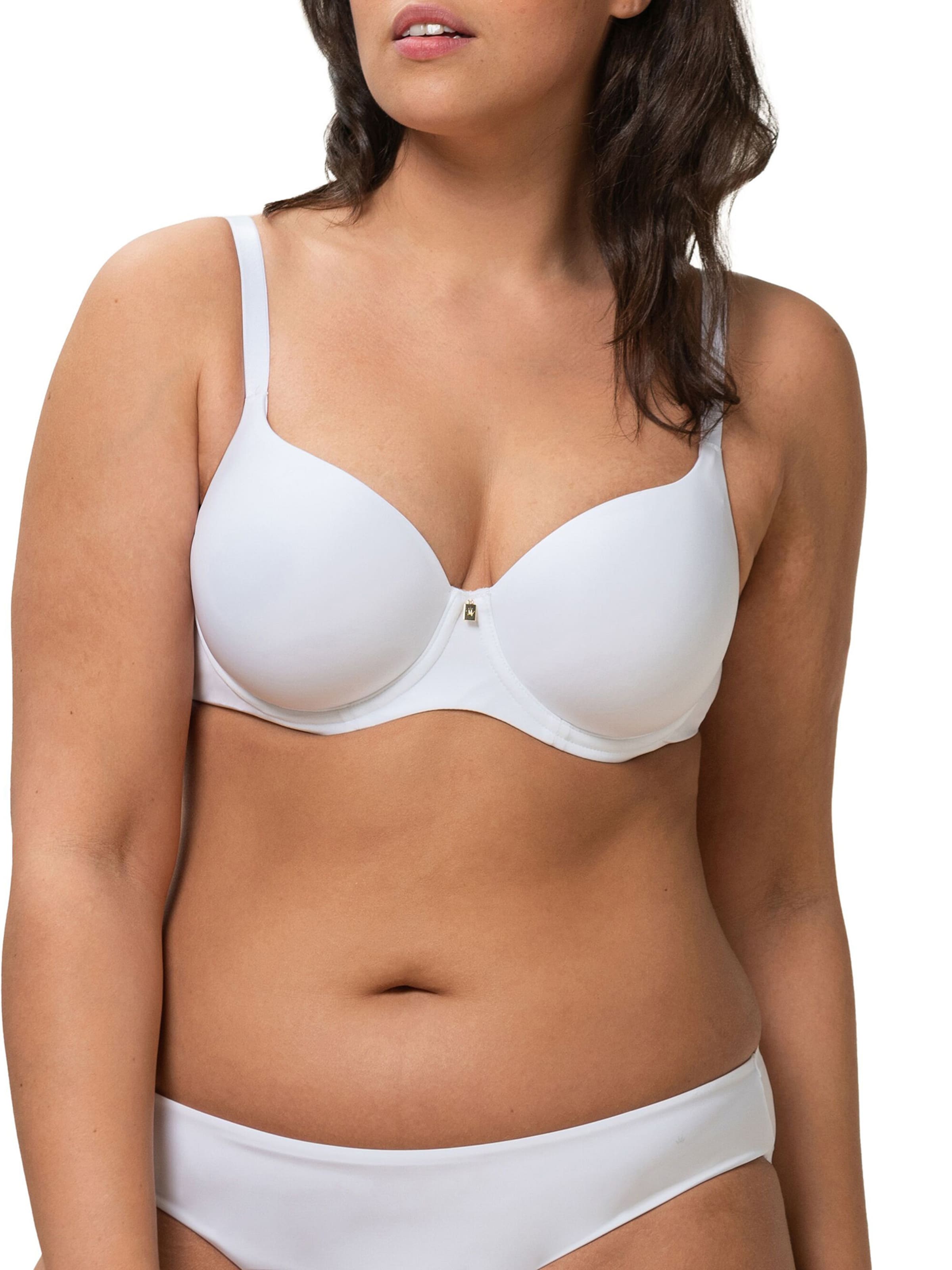 TRIUMPH - Clásico Sujetador ' Body Make-Up Essentials ' en blanco: frente
