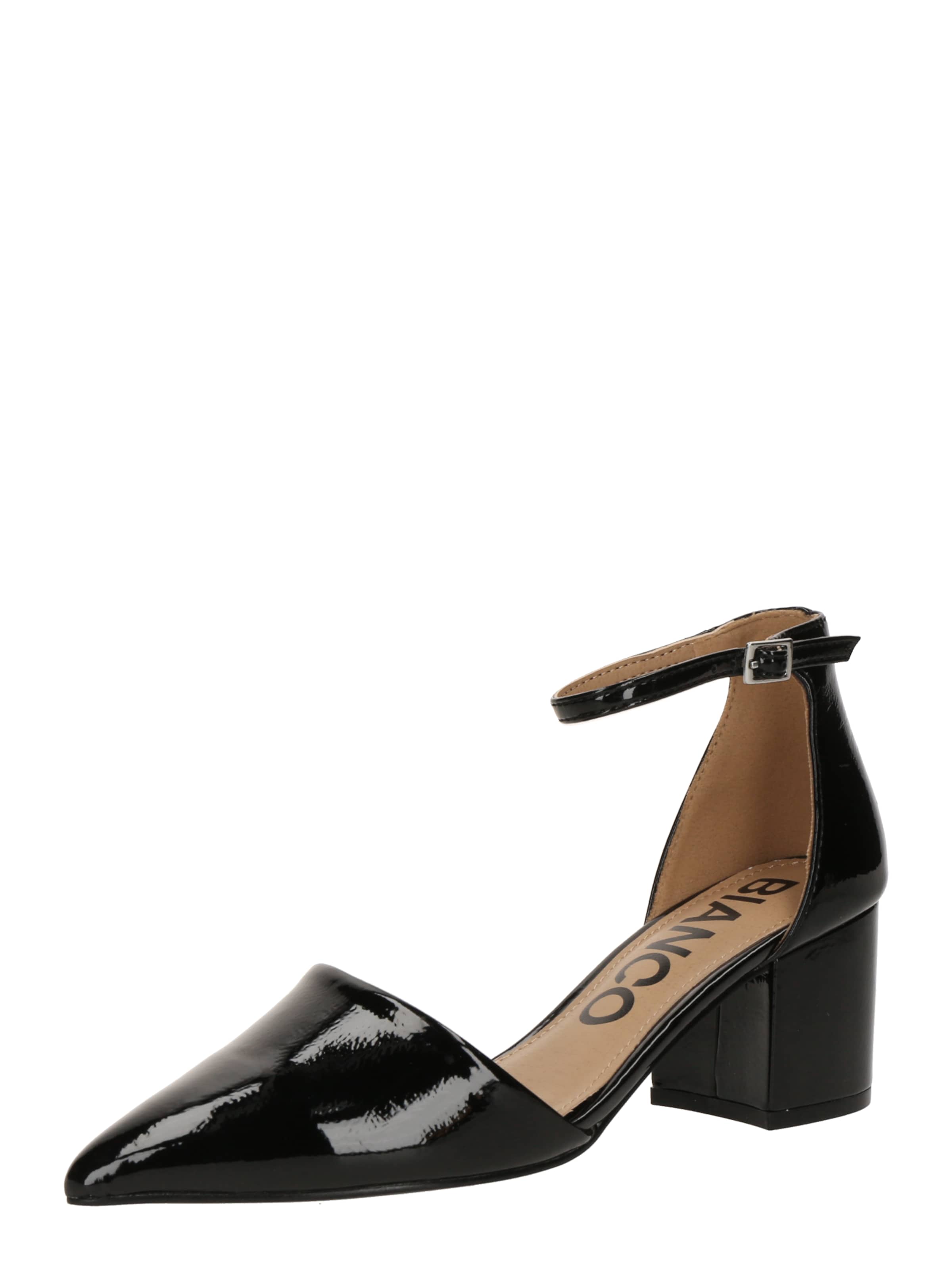 Bianco Pumps 'Devided' i sort: forside