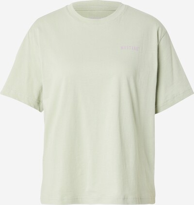 MUSTANG T-Shirt 'FLORIS' in pastellgrün / lila, Produktansicht