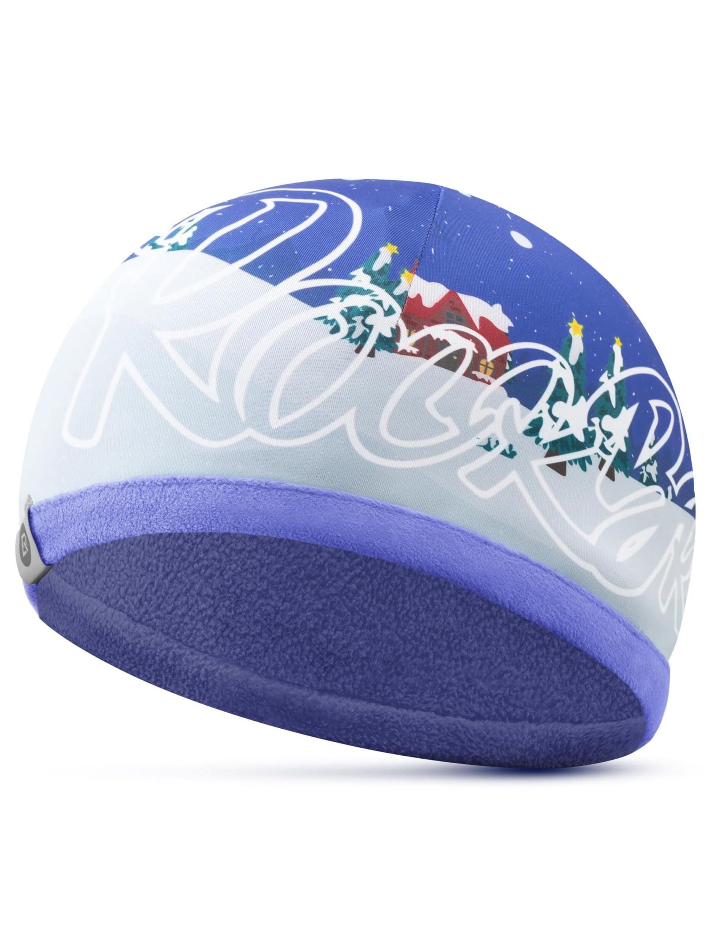 ROCKBROS Beanie 'Kinder Wintermütze Wendbar mit Ohrenschutz' in Blue: front