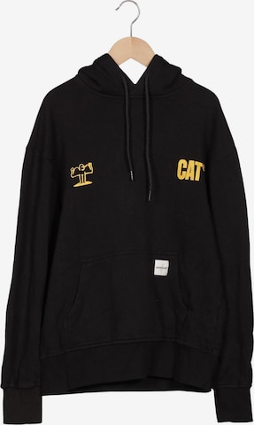 CATERPILLAR Kapuzenpullover S in Schwarz: Vorderseite