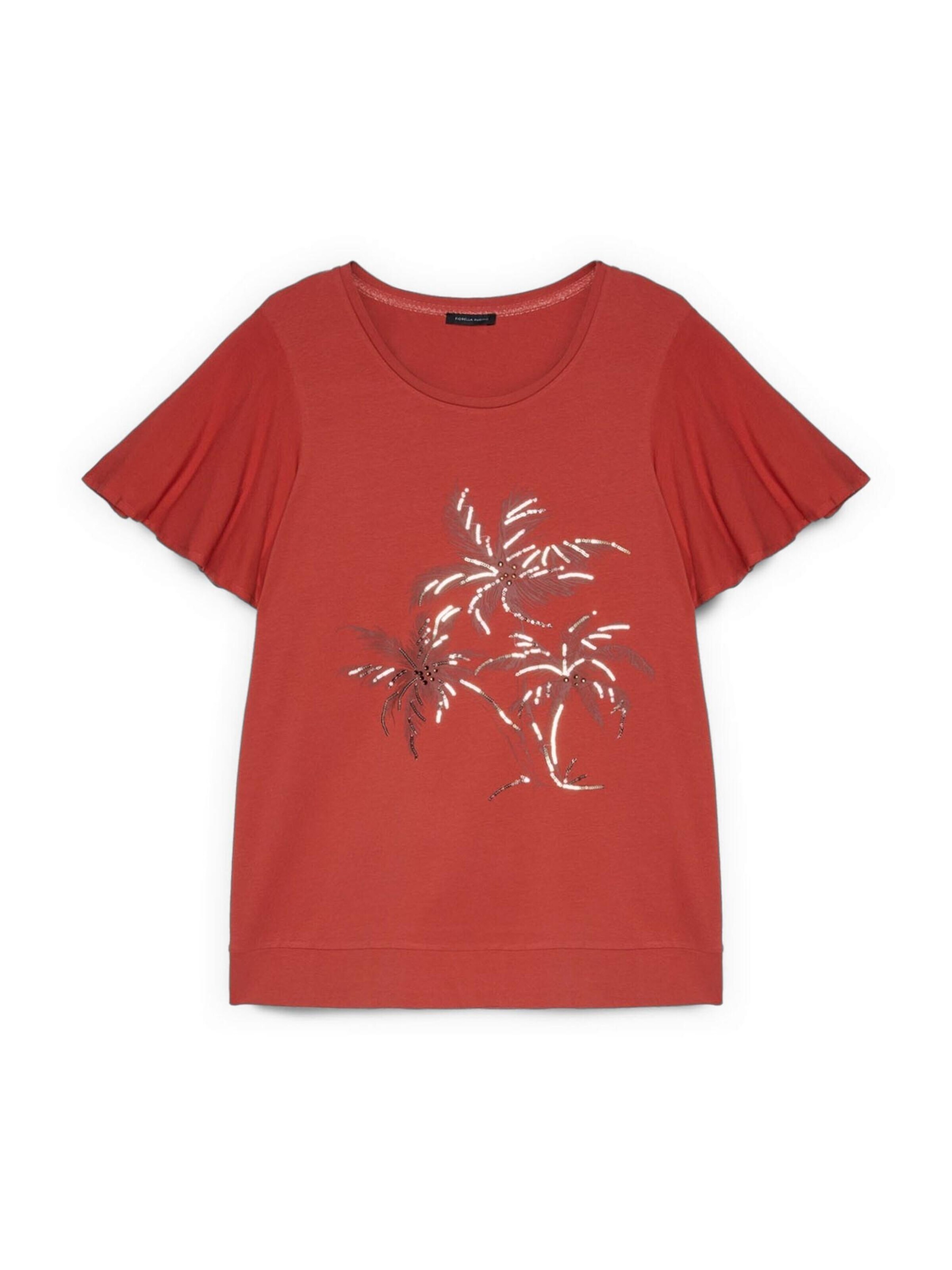 Fiorella Rubino - Camiseta en naranja: frente