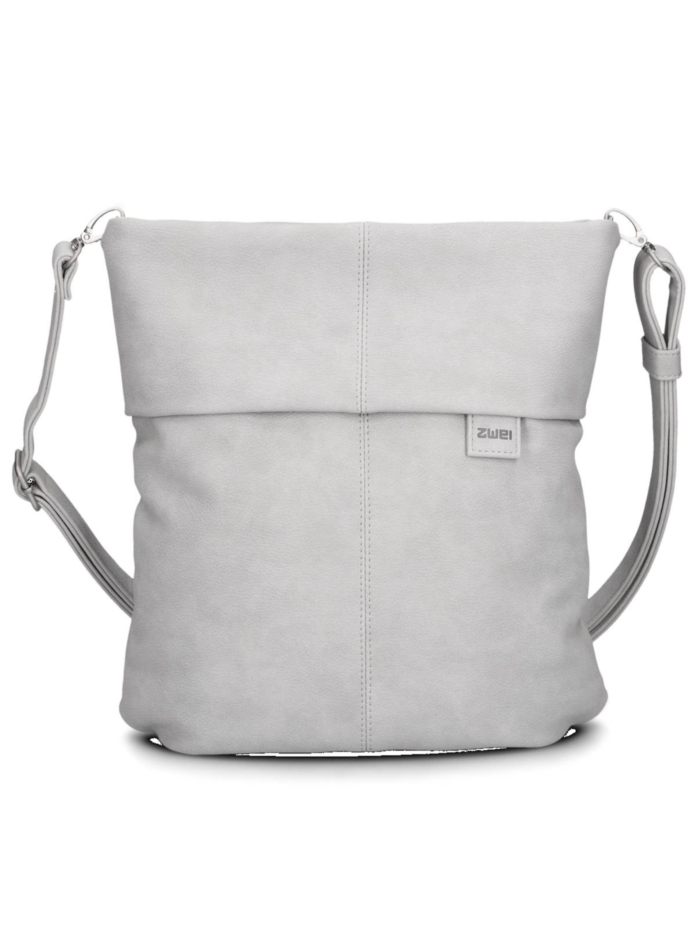 ZWEI Handbag 'MADEMOISELLE.M M12' in Silver: front