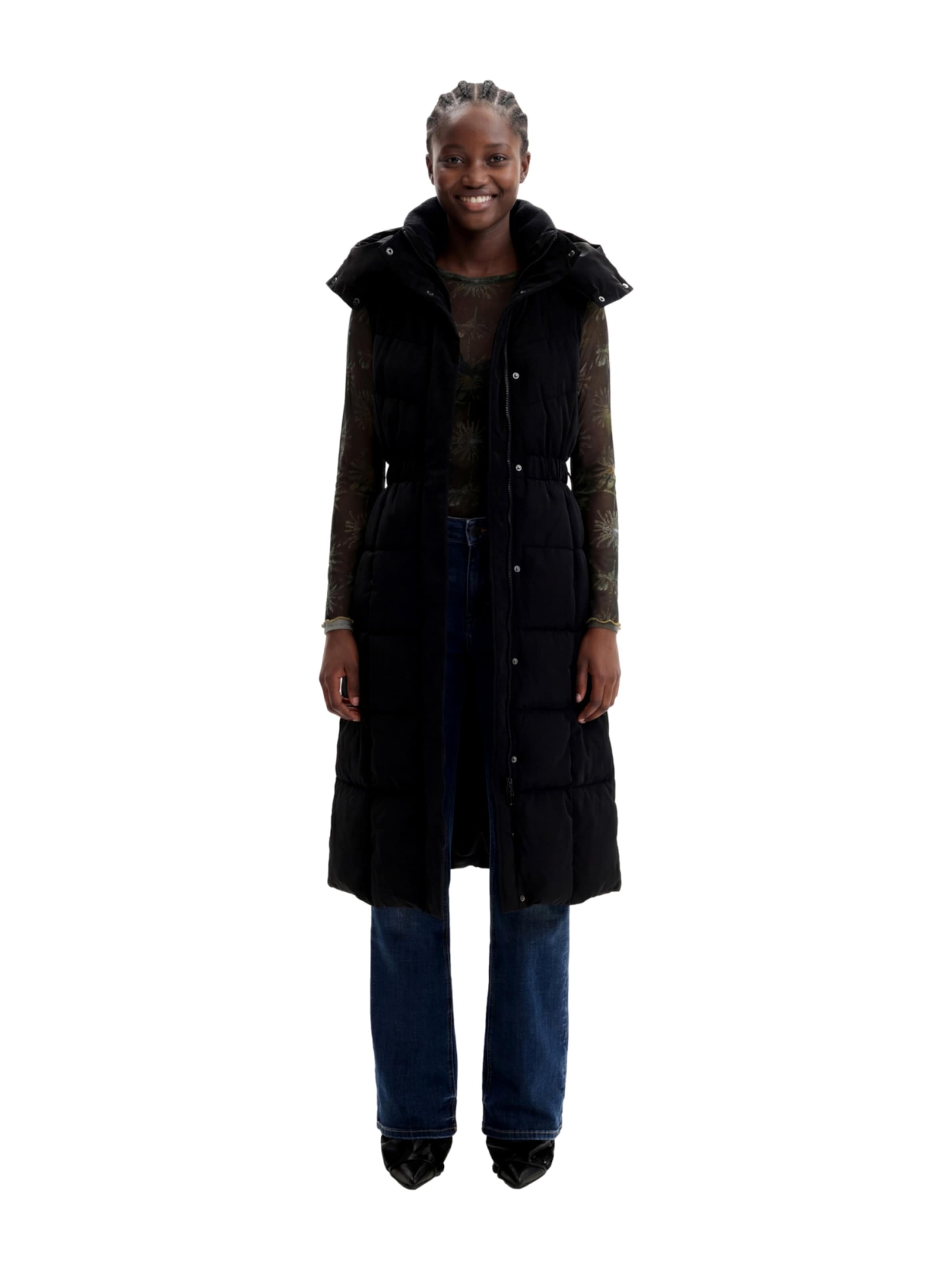 Desigual Winter coat 'Lindsay' in Black: front