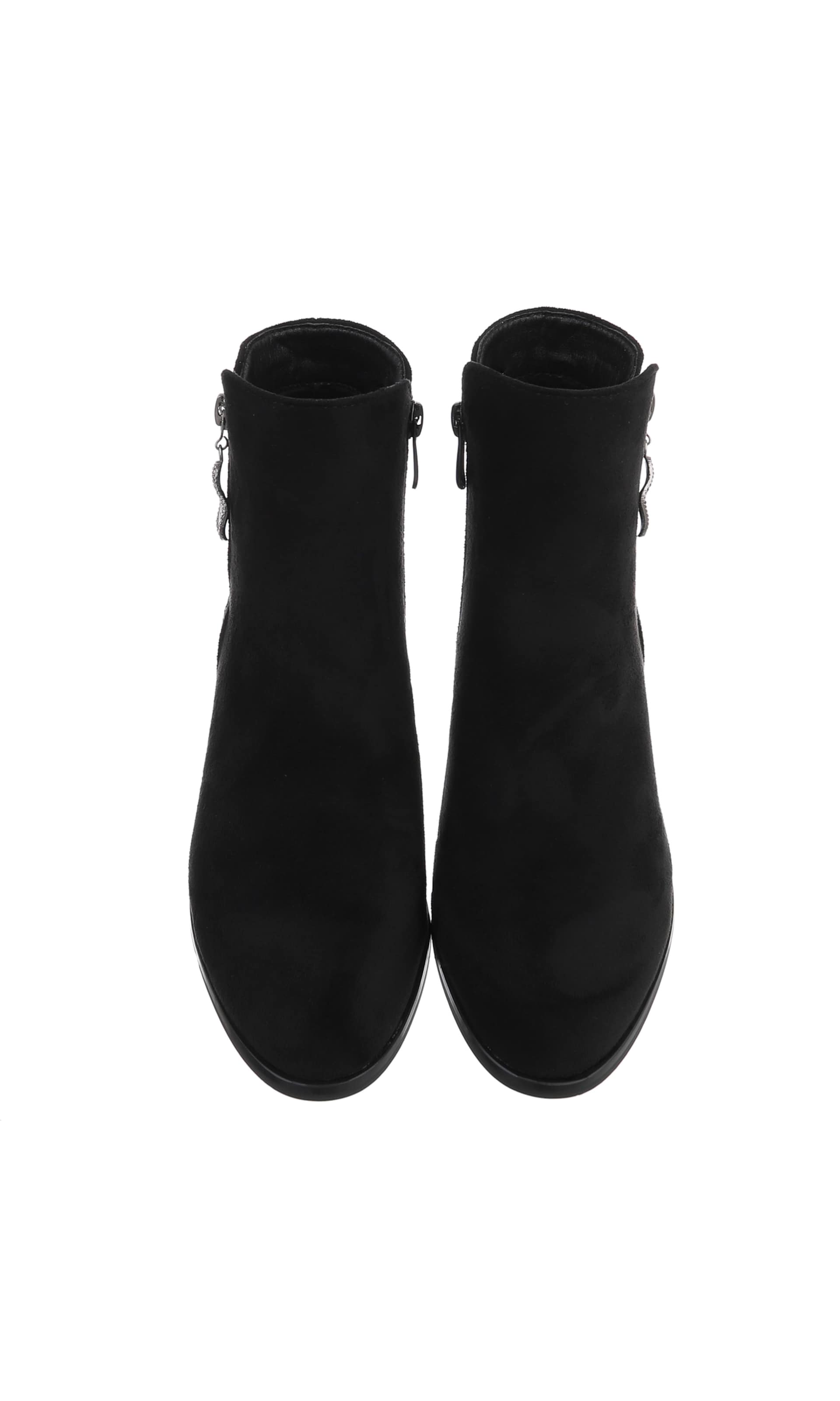 Ital-Design Ankle Boots in Black