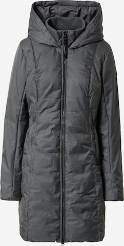 Ragwear Between-Seasons Coat 'AMARRI' in Black: front