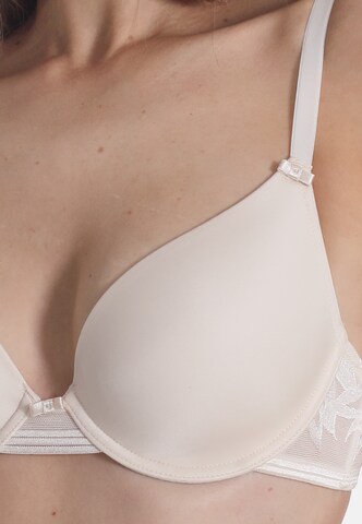 sassa T-shirt Bra in Beige