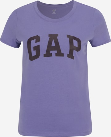 GAP Shirt in Lila: voorkant