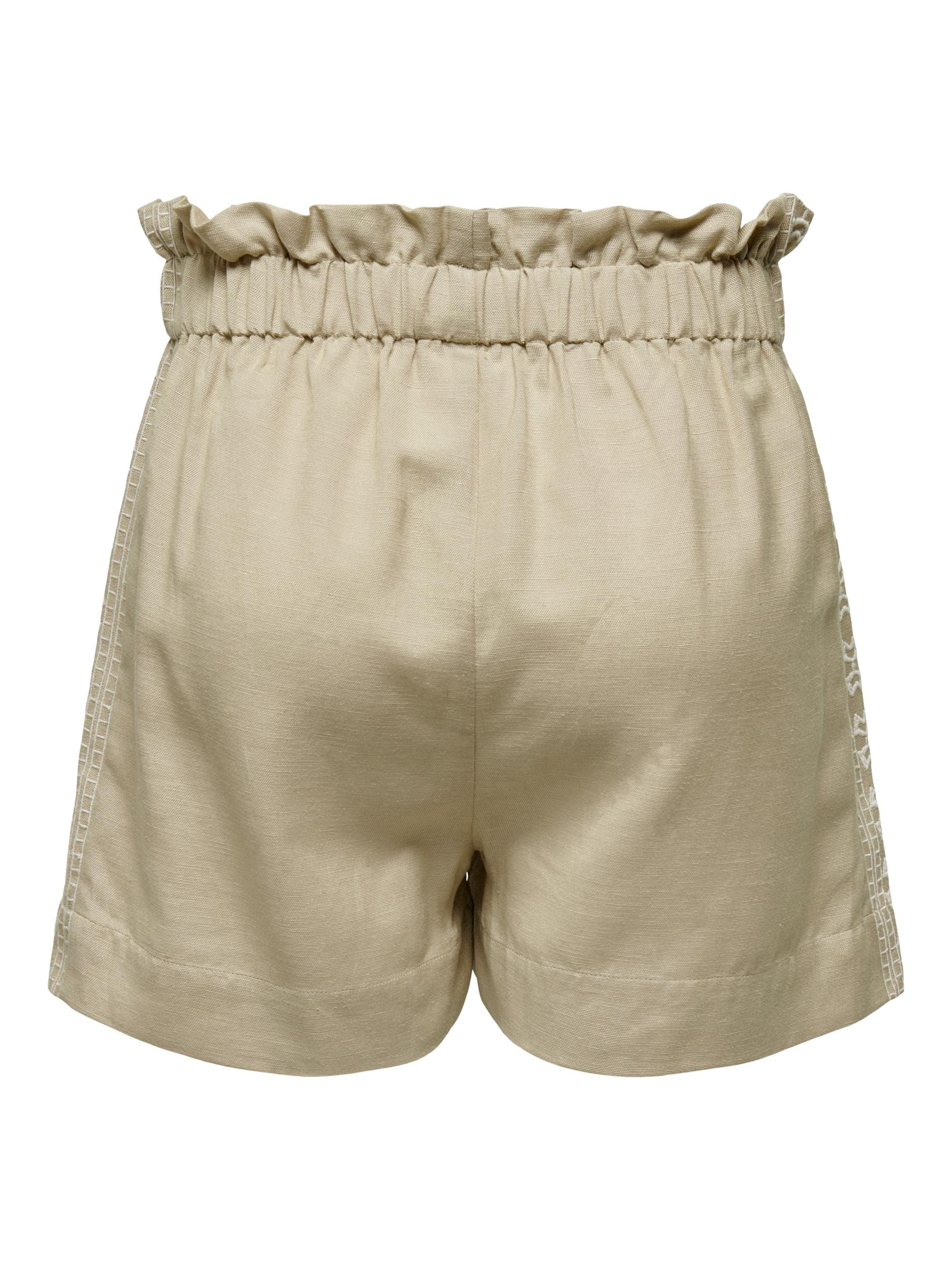 ONLY Regular Pants 'Viva' in Beige