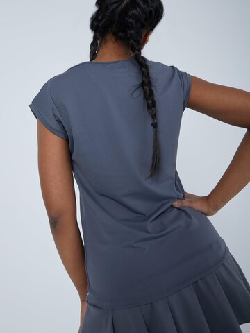 T-shirt fonctionnel 'Loose Fit' SPORTKIND en gris