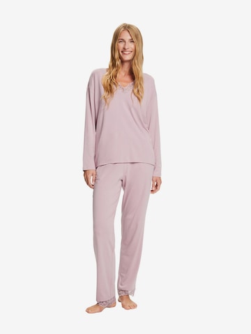Pyjama ESPRIT en violet : devant