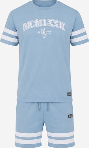 BRAVE SOUL Jogginganzug in Blau: Vorderseite