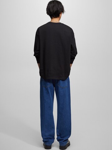 Pull&Bear Loosefit Jeans i blå