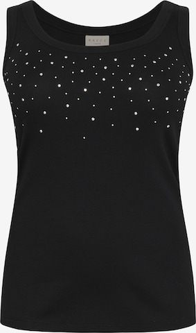 juoda KAFFE CURVE Palaidinė be rankovių 'KCCarina': priekis