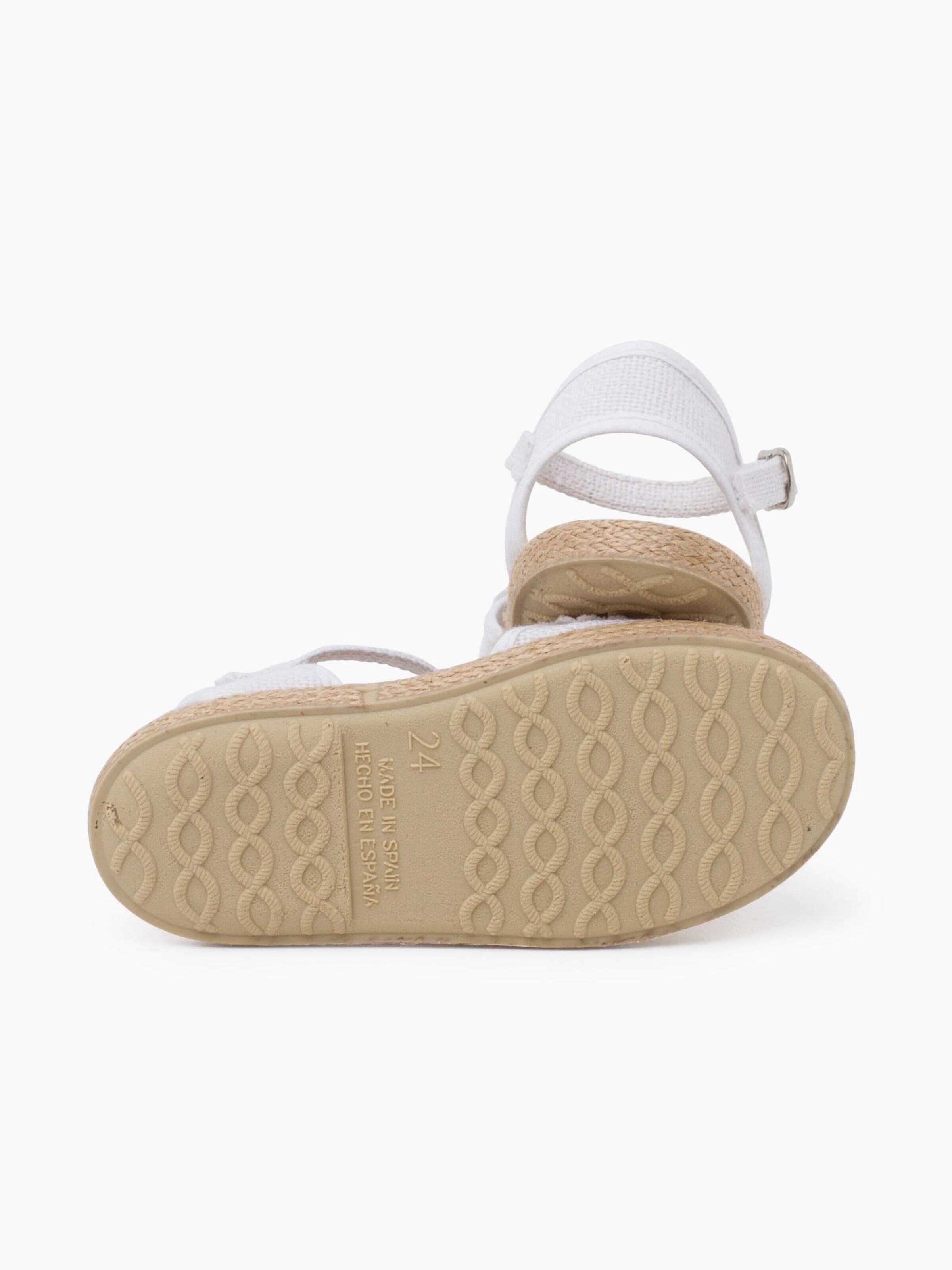 Pisamonas - Sandalias en blanco