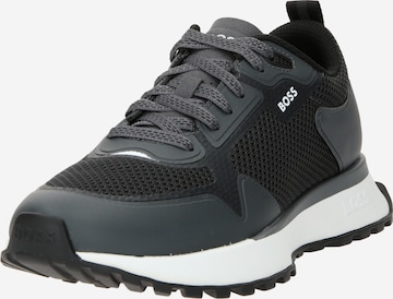 BOSS Black - Zapatillas deportivas bajas 'Jonah' en gris: frente