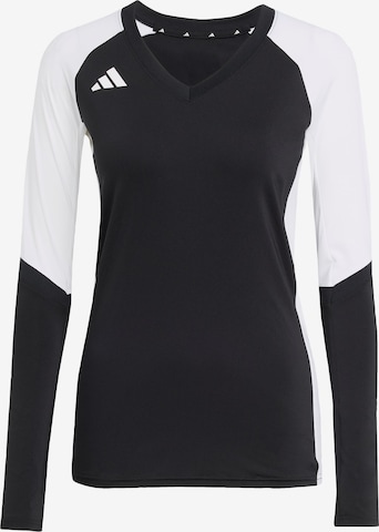 ADIDAS PERFORMANCE Jersey 'Quickset Long Sleeve Volleyball' in Black: front