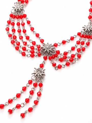 Allgäu Rebell Necklace 'Peggy' in Red