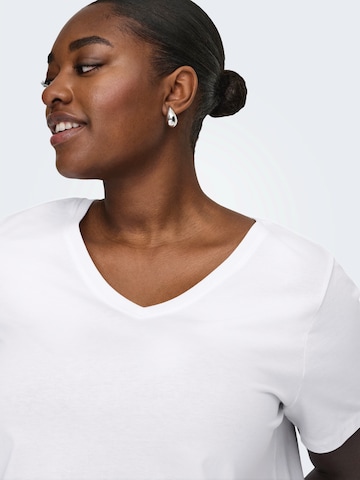 ONLY Carmakoma T-shirt 'CARBONNIE' i vit