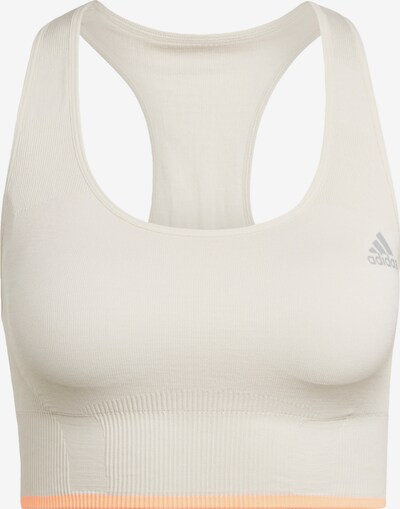 ADIDAS SPORTSWEAR Sport-BH in beige / grau, Produktansicht