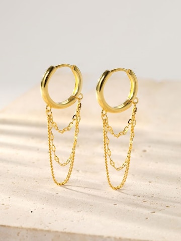 Orecchini 'Cascade' di Hey Happiness in oro