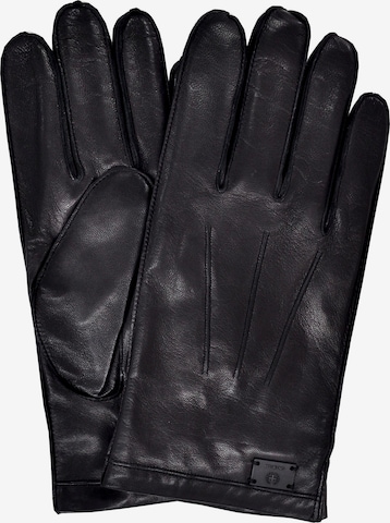 STRELLSON Full Finger Gloves in Black: front