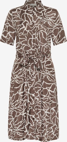 Kaffe Blousejurk 'Emine' in Beige: voorkant