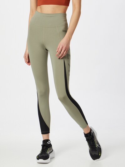 khaki / fekete Nike Sportswear Leggings 'Epic Fast', Modell nézet