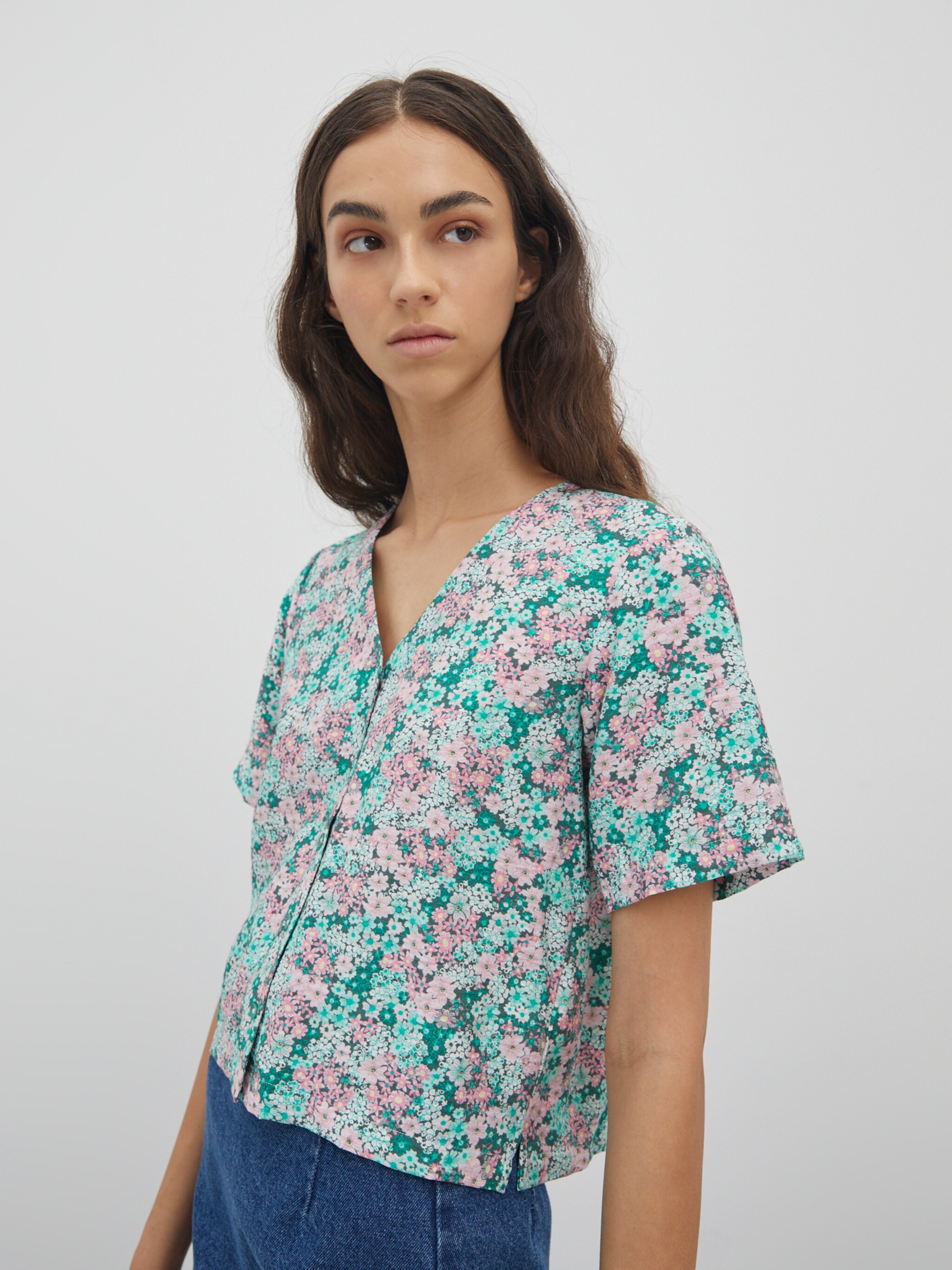 EDITED Producten Blouse 'Naya' Groen