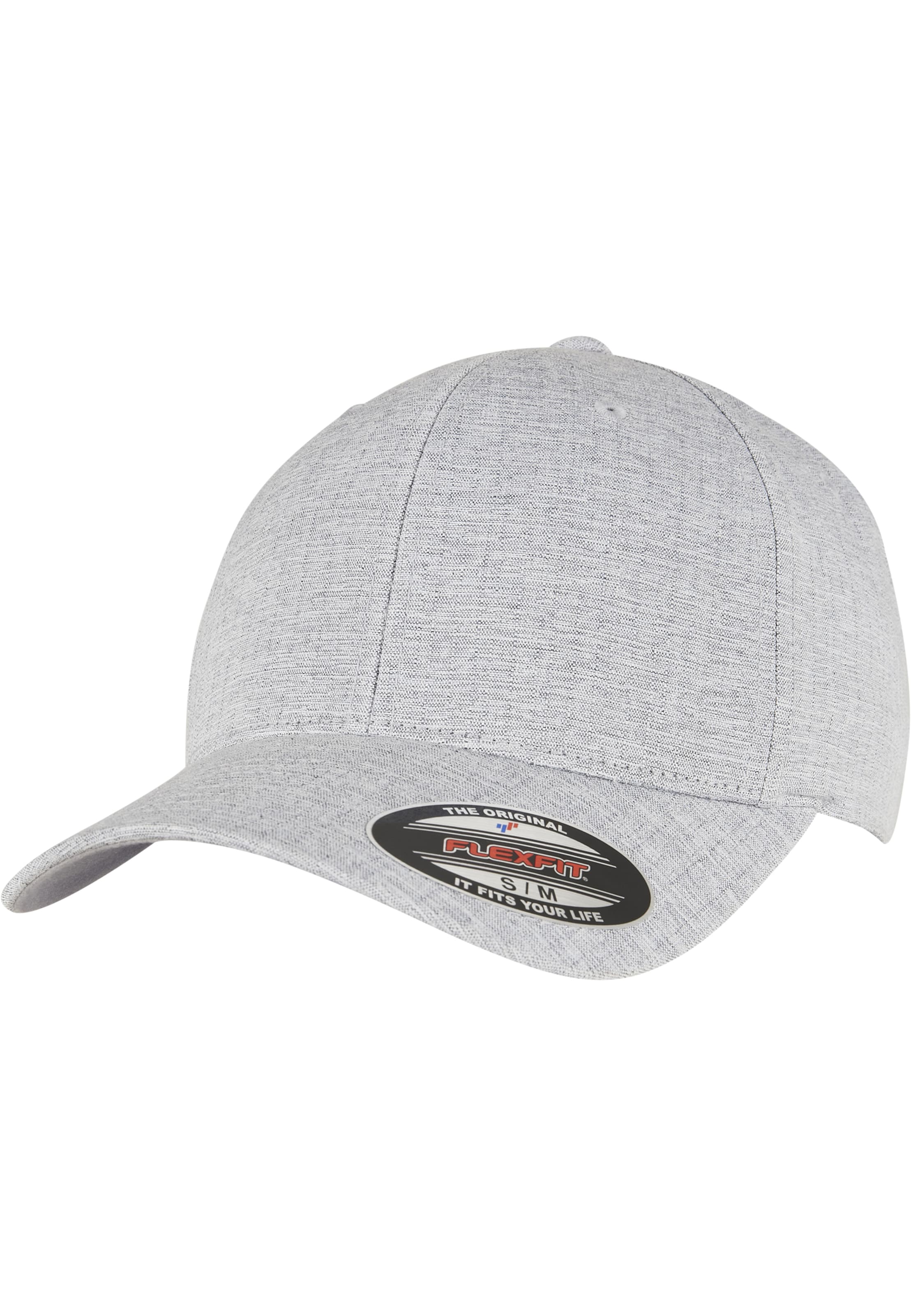 Männer Caps & Mützen Flexfit Cap in Hellgrau - HM82381 Männer Caps & Mützen Flexfit Cap in Hellgrau - HM82381