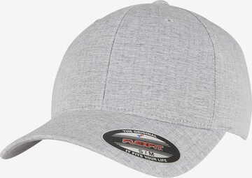 Casquette Flexfit en gris : devant