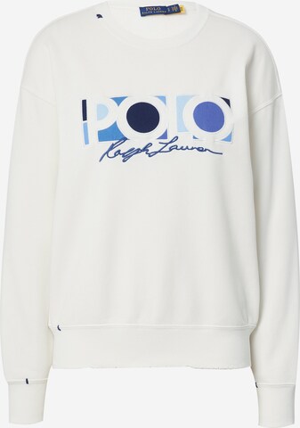 Polo Ralph Lauren Sweatshirt in Wit: voorkant