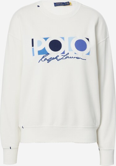Polo Ralph Lauren Sweatshirt in Night blue / Sky blue / Light blue / White, Item view